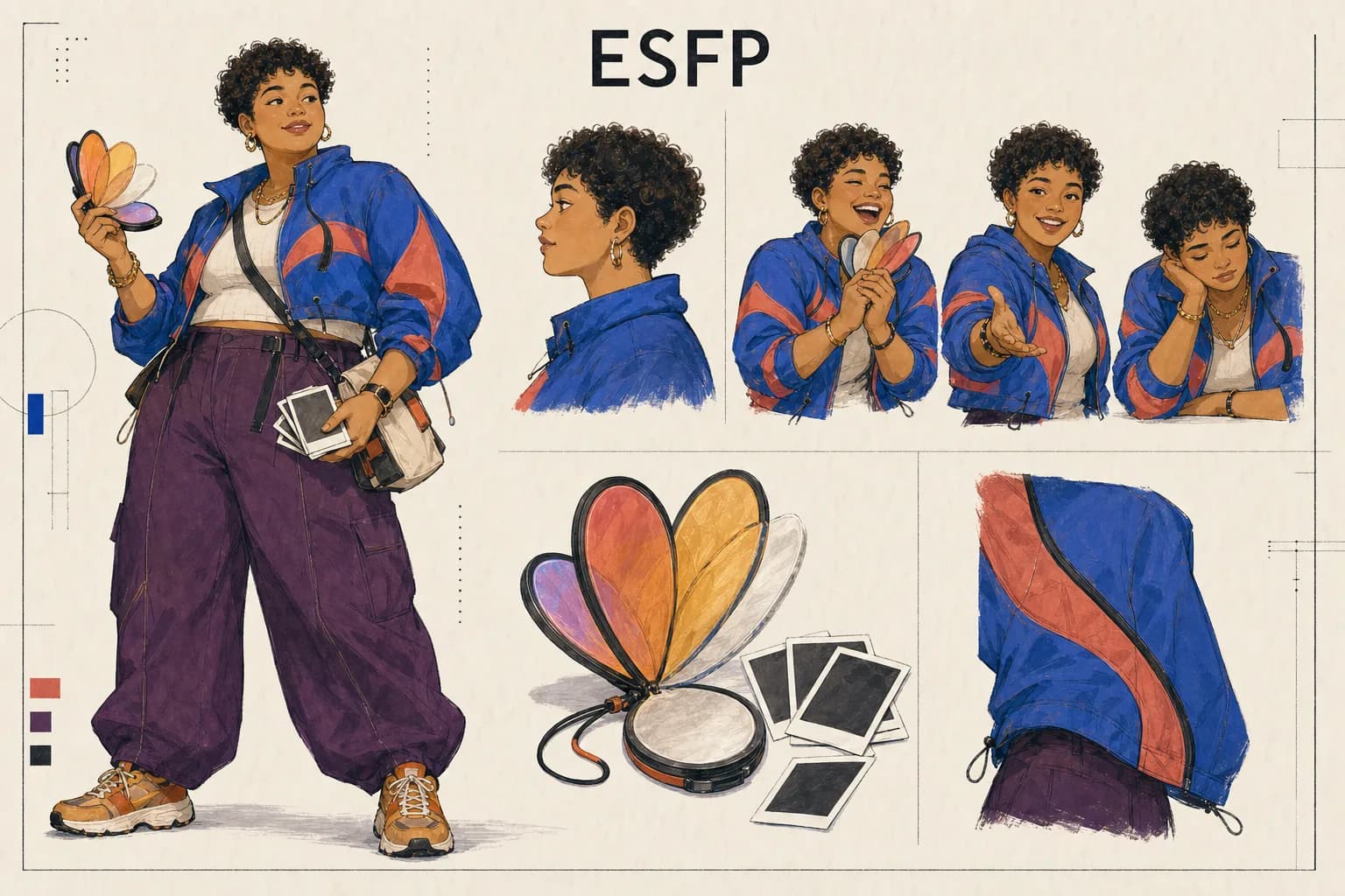 ESFP 순간 증폭자 character