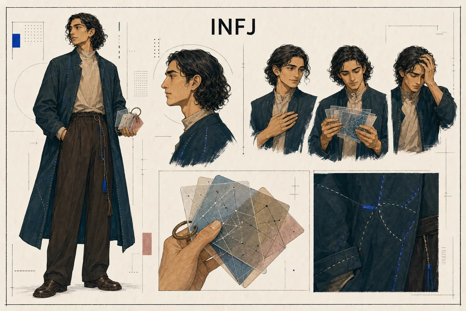INFJ original PersonaQuiz character study