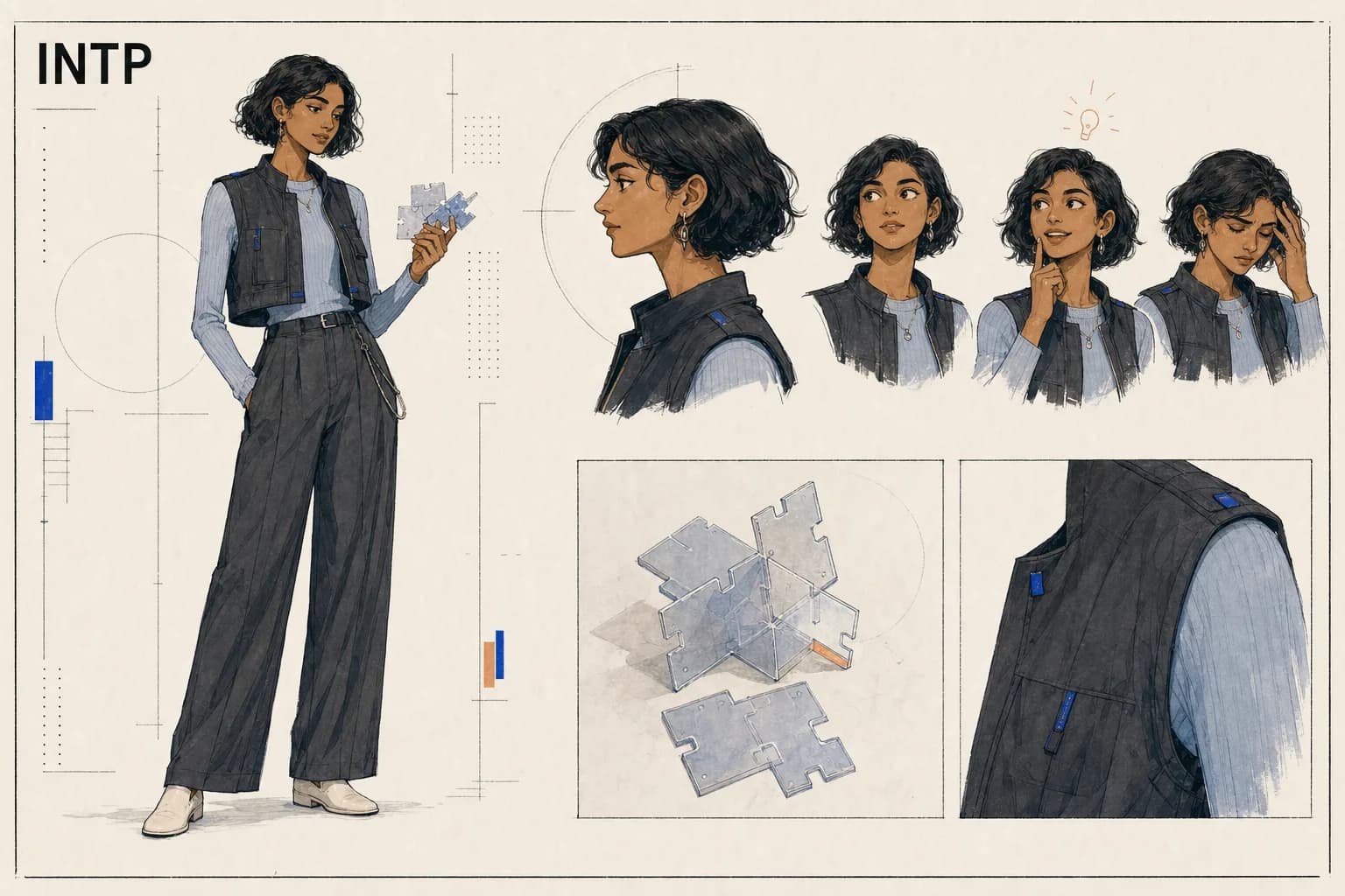 INTP 가능성 설계자 character
