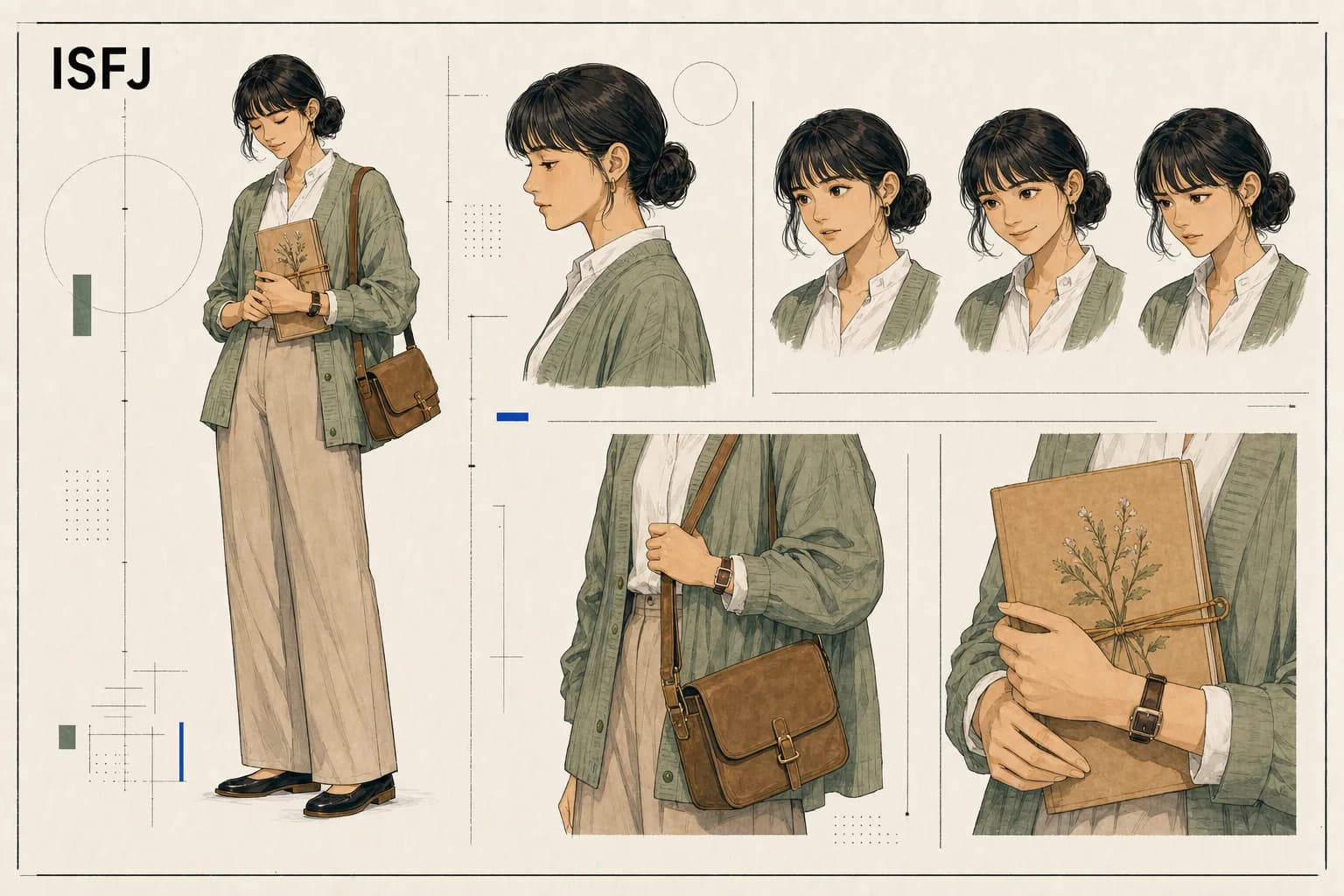 ISFJ 기억의 수호자 character